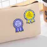 Enamel Pin Set on Fabric Pouch Enamel Pin Set on Fabric Pouch