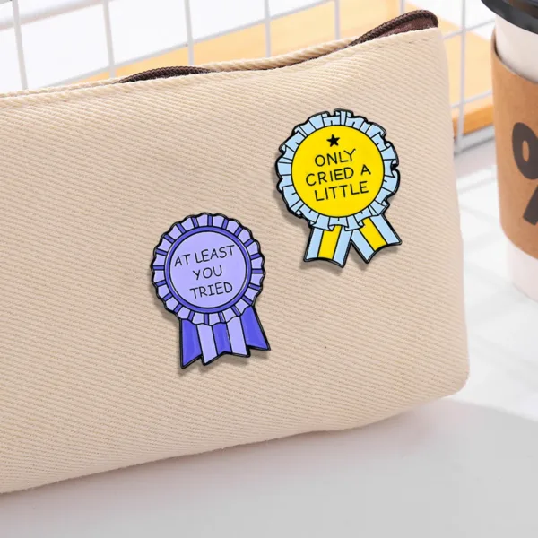 Enamel Pin Set on Fabric Pouch Enamel Pin Set on Fabric Pouch