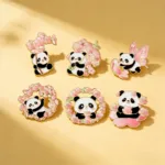 Sakura Panda Enamel Pin Collection Sakura Panda Enamel Pin Collection