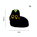Sprout Cat Enamel Pin – Design Variant Sprout Cat Enamel Pin – Design Variant