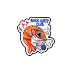 Back Hurty Club Enamel Pin