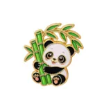 Bamboo Panda Enamel Pin