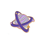 Dark Blue Planet Enamel Pin Dark Blue Planet Enamel Pin