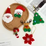 Felt Christmas Ornaments Group Arrangement