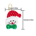 Felt Snowman Hanging Ornament