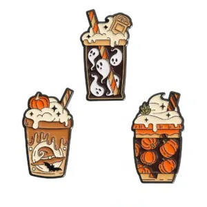 Halloween Enamel Pins Main View