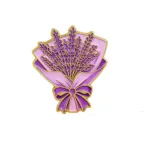 Purple Lavender Enamel Pin